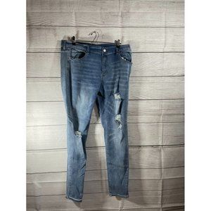 Novamen - Men's Denim Blue Jeans - Size 38 x 31